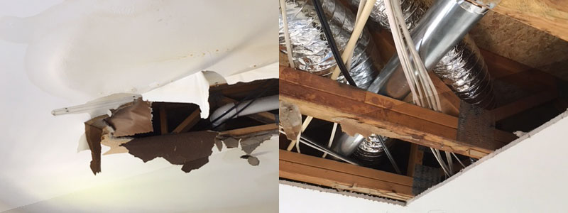 Cleveland Park Burst Pipes Flood